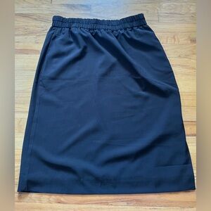 J. Crew midi pull on skirt, size L